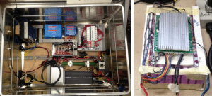 Development of the control system and energy management system